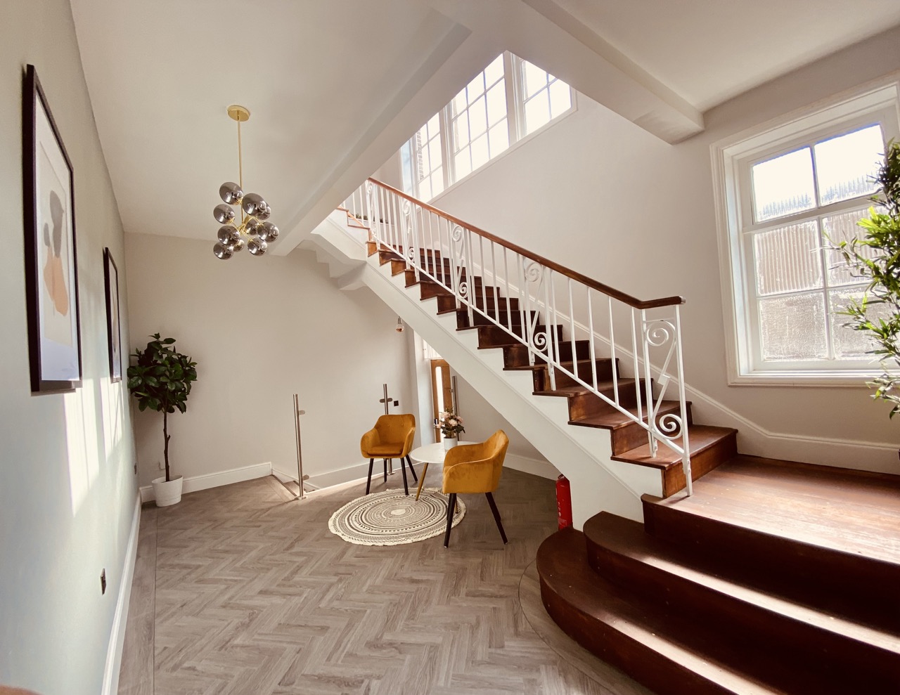 Interior staircase